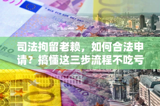 北京司法拘留老赖，如何合法申请？搞懂这三步流程不吃亏！