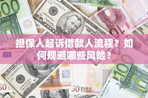 北京担保人起诉借款人流程？如何规避哪些风险？